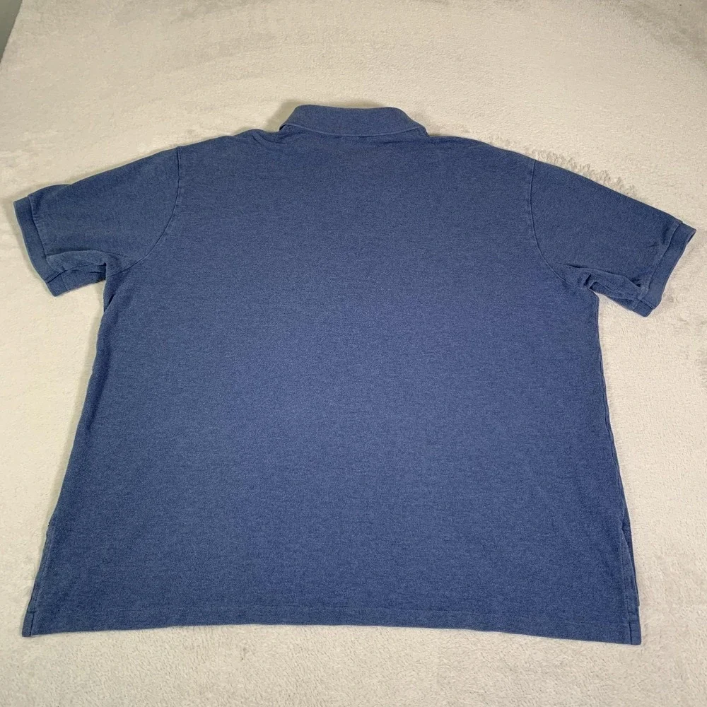 Polo By Ralph Lauren Polo Shirt Mens 2XB Blue Classic Fit Cotton Big & Tall‎